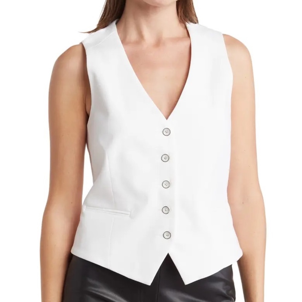 NWT Vanessa Button Front Vest by rag & bone
